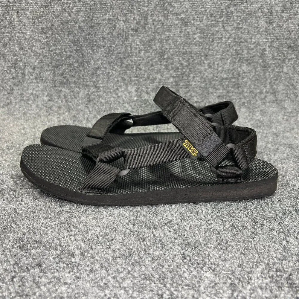 Teva Original Universal Urban Sandals Mens Size 11 Black Athletic Comfort Casual